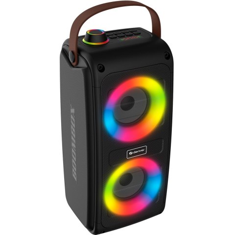Denver BTV-230 Przenośny głośnik stereo Czarny 10 W
