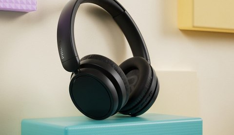 Philips 5000 series TAH5209BK/00 słuchawki/zestaw słuchawkowy Bezprzewodowy Opaska na głowę Połączenia/muzyka Bluetooth Czarny