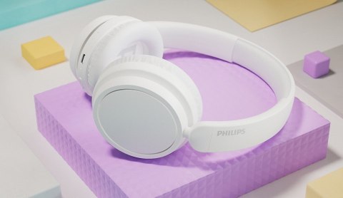 Philips 5000 series TAH5209WT/00 słuchawki/zestaw słuchawkowy Bezprzewodowy Opaska na głowę Połączenia/muzyka Bluetooth Biały