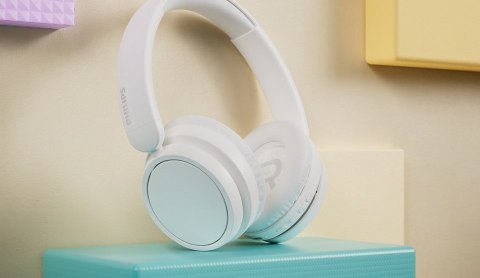 Philips 5000 series TAH5209WT/00 słuchawki/zestaw słuchawkowy Bezprzewodowy Opaska na głowę Połączenia/muzyka Bluetooth Biały