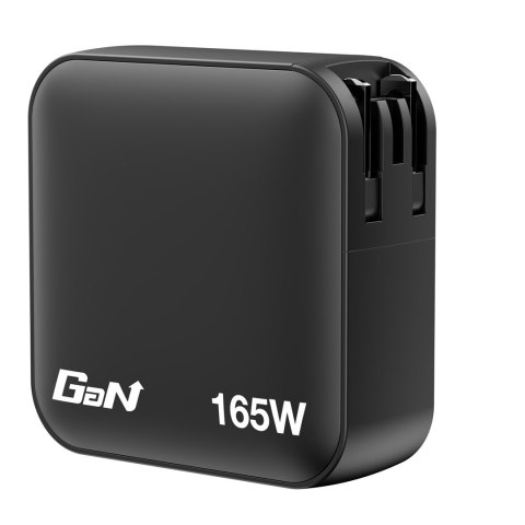 Ładowarka Verbatim Mini GaN 165W 3xUSB-C 1xUSB-A US/EU/UK