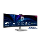 Philips 49B2U6900CH/00 monitor komputerowy 124 cm (48.8") 5120 x 1440 px Dual QHD LCD Czarny