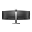 Philips 49B2U6900CH/00 monitor komputerowy 124 cm (48.8") 5120 x 1440 px Dual QHD LCD Czarny