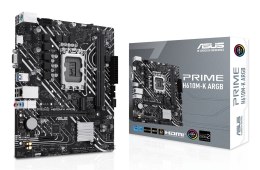 ASUS PRIME H610M-K ARGB Intel H610 LGA 1700 micro ATX