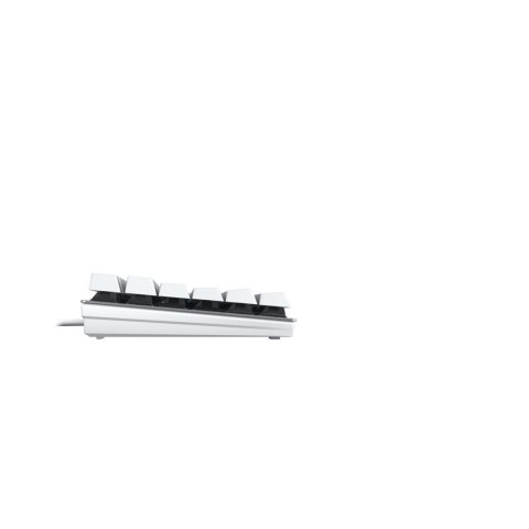 CHERRY KC 200 MX klawiatura Uniwersalne USB QWERTZ Niemiecki Srebrny, Biały