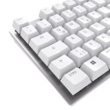 CHERRY KC 200 MX klawiatura Uniwersalne USB QWERTZ Niemiecki Srebrny, Biały