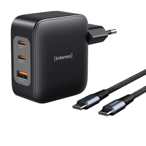 Intenso 7810010 adapter zasilający/ inwentor Wewnętrzna 100 W Czarny