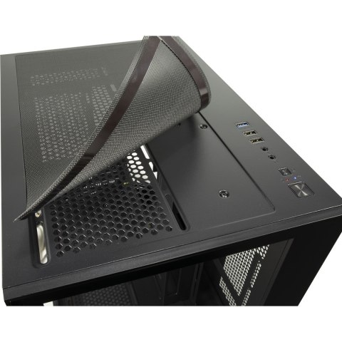 Inter-Tech C-501 Aspect Midi Tower Czarny