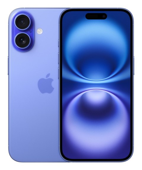 Apple iPhone 16 15,5 cm (6.1") Dual SIM iOS 18 5G USB Type-C 128 GB Niebieski