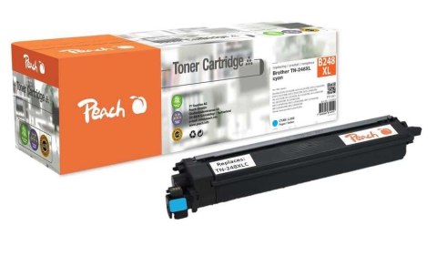 Peach PT1361 kaseta z tonerem 1 szt. Zamiennik Cyjan
