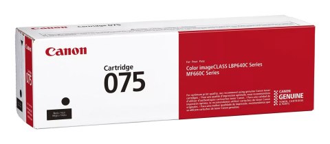 Canon 075 kaseta z tonerem 1 szt. Oryginalny Czarny