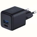 3MK Ładowarka sieciowa Hyper GaN 20W 1xUSB-A 1xUSB-C PD QC4+ czarna