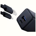 3MK Ładowarka sieciowa Hyper GaN 20W 1xUSB-A 1xUSB-C PD QC4+ czarna