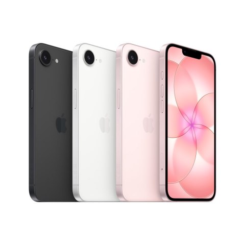 Apple iPhone 17e 15,5 cm (6.1") Dual SIM iOS 26 5G USB Type-C 512 GB Czarny