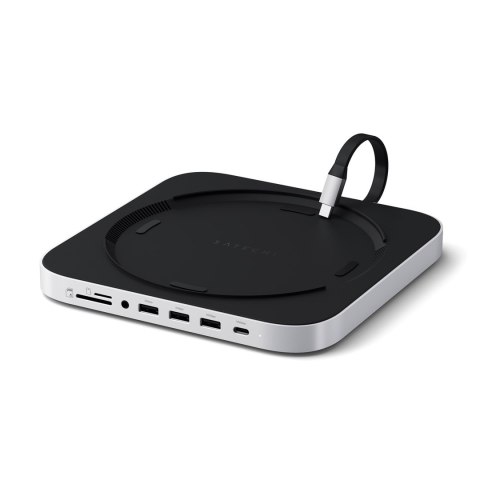Satechi Stand & Hub - podstawka i hub do Mac Mini/Studio (USB-C 3.2, USB-A 3.2, 2x USB-A 3.0, 3,5mm jack, port micro/SD, NVMe/M.