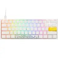 Ducky DKON2061ST klawiatura Gaming USB QWERTY Amerykański międzynarodowy Biały