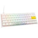 Ducky DKON2061ST klawiatura Gaming USB QWERTY Amerykański międzynarodowy Biały