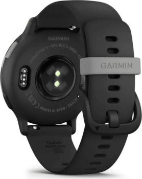 Garmin vivoactive 5 z czujnikiem tętna HRV Elevate Ox (łupkowa ramka / czarna koperta / czarny pasek)