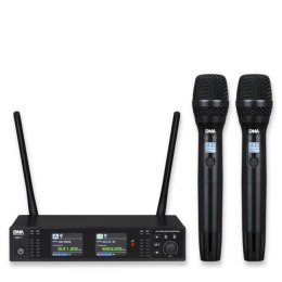 DNA Professional XMIC 2 - podwójny zestaw bezprzewodowy 2x mikrofon doręczny + odbiornik (518-542 MHz)