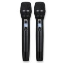 DNA Professional XMIC 2 - podwójny zestaw bezprzewodowy 2x mikrofon doręczny + odbiornik (518-542 MHz)