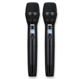 DNA Professional XMIC 2 - podwójny zestaw bezprzewodowy 2x mikrofon doręczny + odbiornik (518-542 MHz)