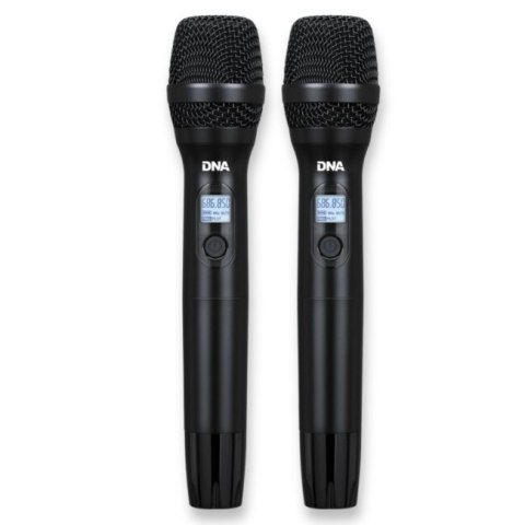 DNA Professional XMIC 2 - podwójny zestaw bezprzewodowy 2x mikrofon doręczny + odbiornik (518-542 MHz)