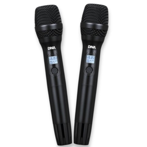 DNA Professional XMIC 2 - podwójny zestaw bezprzewodowy 2x mikrofon doręczny + odbiornik (518-542 MHz)