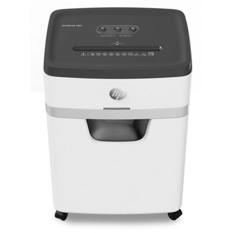 HP ONESHRED Niszczarka 18CC, ścinki, P-4, 18 kart., 25l, jasnoszara, HPN280518CCON-14. (OUTLET)