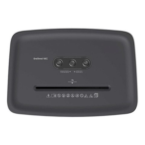 HP ONESHRED Niszczarka 18CC, ścinki, P-4, 18 kart., 25l, jasnoszara, HPN280518CCON-14. (OUTLET)