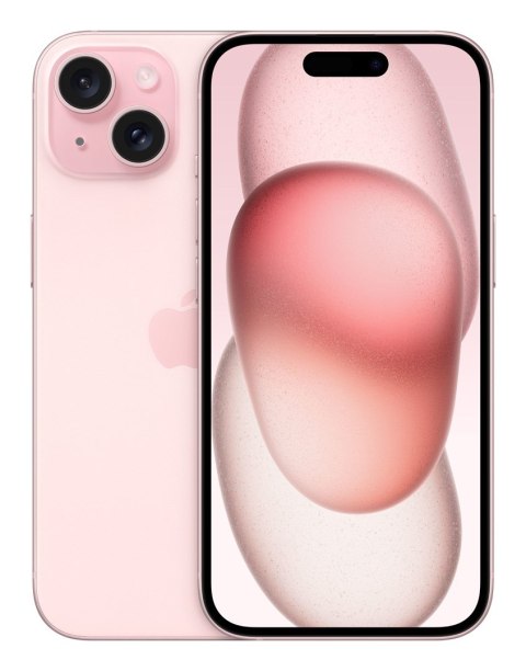 Apple iPhone 15 15,5 cm (6.1") Dual SIM iOS 17 5G USB Type-C 128 GB Różowy