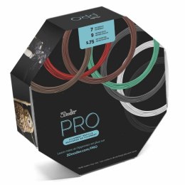 3Doodler PRO-FILLS materiały drukarskie 3D Miedź, Kwas polimlekowy (PLA), Polikwas mlekowy z włóknem węglowym (PLA-CF), Włókno d
