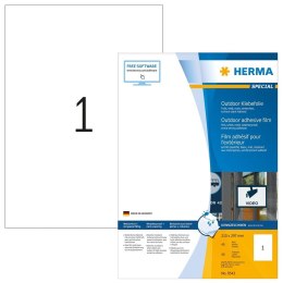 HERMA 9543 samoprzylepne etykiety Prostokąt Biały 40 szt.