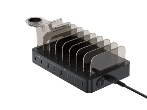 CONCEPTRONIC LadegerĂ¤t 8Port 6xUSB-A/2xC Multi 75WPD3.0 sw