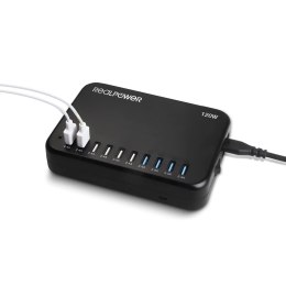 RealPower Ladestation Power Station 120 120W 10xUSB-A