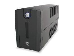 CONCEPTRONIC UPS 650VA/360W/2xSchuko/HID USB/RJ45in/Out bk