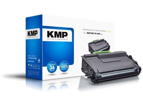 KMP Toner Brother TN-3480/TN3480 black 8000 S. B-T96 remanufactured