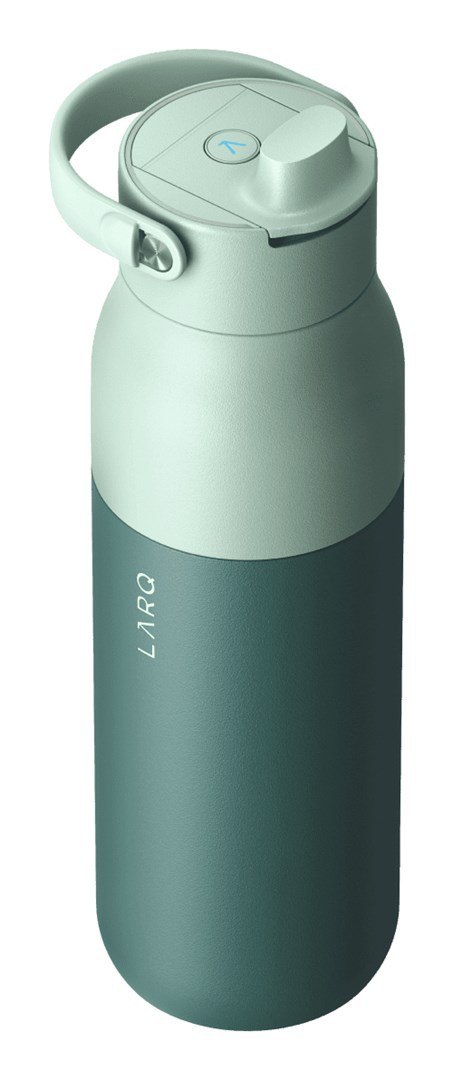 LARQ Bottle PureVis 2 - inteligentna, samoczyszcząca butelka filtrująca, światło UV-C 1L (eucalyptus green)