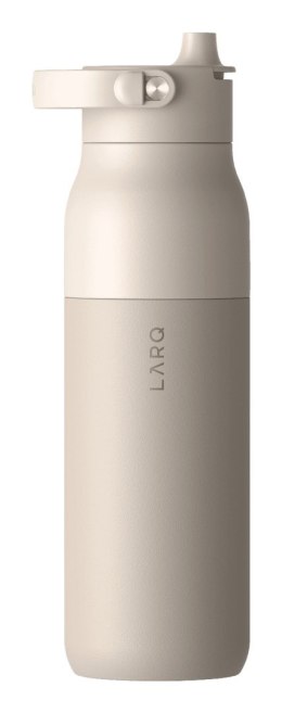 LARQ Bottle PureVis 2 - inteligentna, samoczyszcząca butelka filtrująca, światło UV-C 1L (granite white)