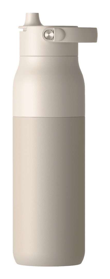 LARQ Bottle PureVis 2 - inteligentna, samoczyszcząca butelka filtrująca, światło UV-C 1L (granite white)