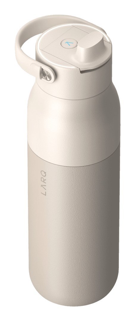 LARQ Bottle PureVis 2 - inteligentna, samoczyszcząca butelka filtrująca, światło UV-C 1L (granite white)