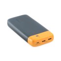 BioLite Charge 80 PD Litowo-jonowa (Li-Ion) 20000 mAh Szary, Pomarańczowy