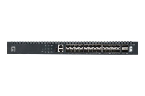 Przełącznik LevelOne 24x10GSFP+/2x 100GQSFP TOR zarządzany L3 1Gbps