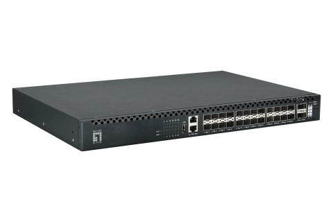 Przełącznik LevelOne 24x10GSFP+/2x 100GQSFP TOR zarządzany L3 1Gbps
