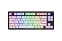 HATOR Skyfall 80 MAG ULTRA 8K klawiatura Gaming USB QWERTY US English Czarny, Biały