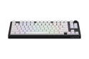 HATOR Skyfall 80 MAG ULTRA 8K klawiatura Gaming USB QWERTY US English Czarny, Biały