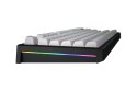 HATOR Skyfall 80 MAG ULTRA 8K klawiatura Gaming USB QWERTY US English Czarny, Biały
