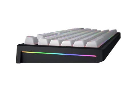 HATOR Skyfall 80 MAG ULTRA 8K klawiatura Gaming USB QWERTY US English Czarny, Biały