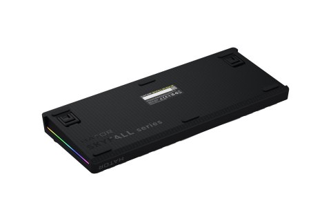 HATOR Skyfall 80 MAG ULTRA 8K klawiatura Gaming USB QWERTY US English Czarny, Biały