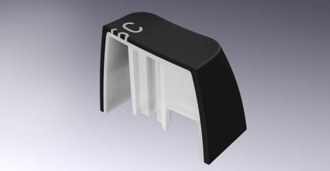 HATOR Skyfall 80 MAG ULTRA 8K klawiatura Gaming USB QWERTY US English Czarny, Biały