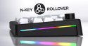 HATOR Skyfall 80 MAG ULTRA 8K klawiatura Gaming USB QWERTY US English Czarny, Biały